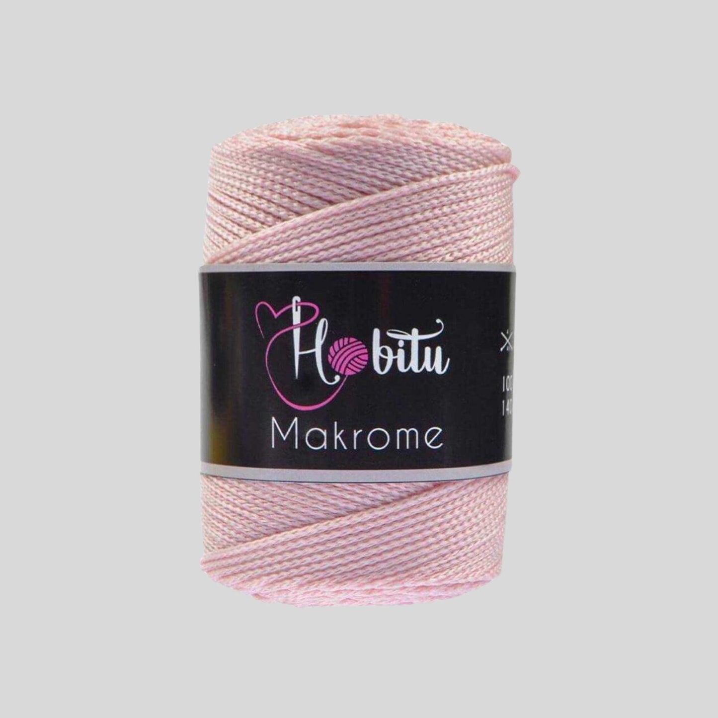 Makramee-Garn Babyrosa