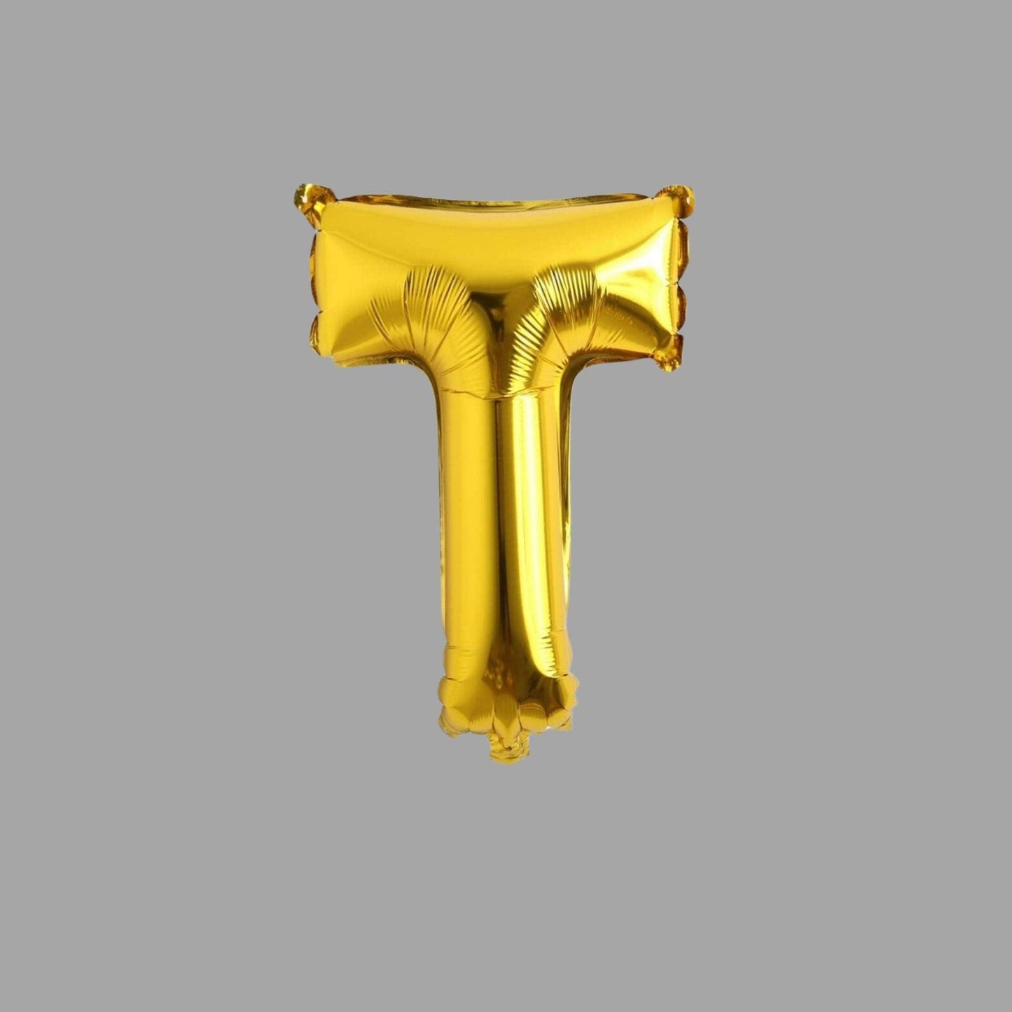 Folienballon Buchstabe T Gold