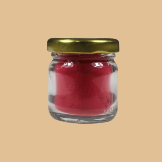 Rote Seifenfarbe