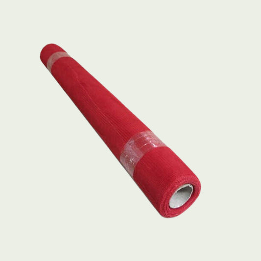Roter Deko-Stoff