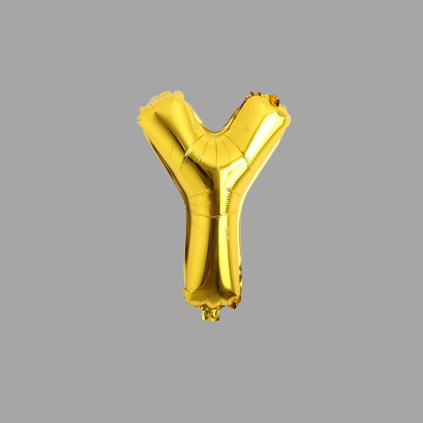 Folienballon Buchstabe Y Gold