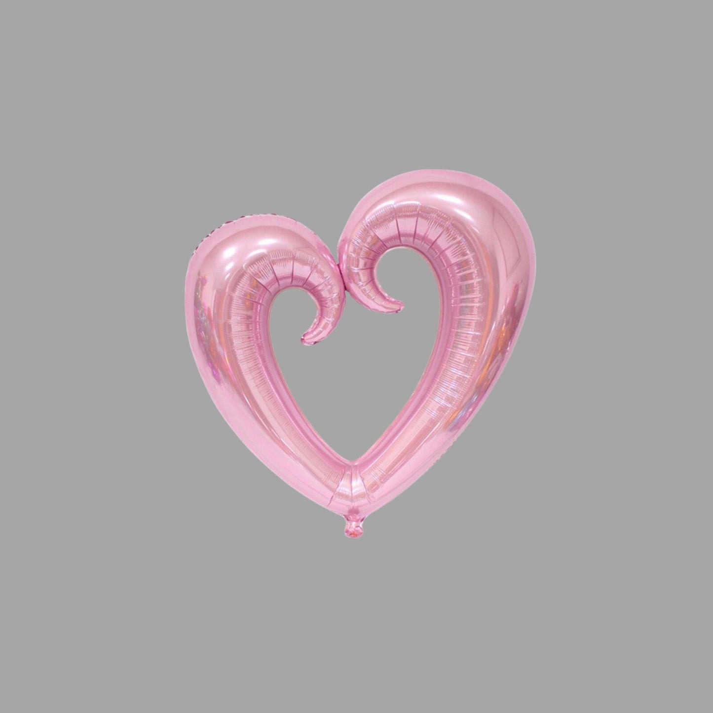Folienballon Herzform Rosa