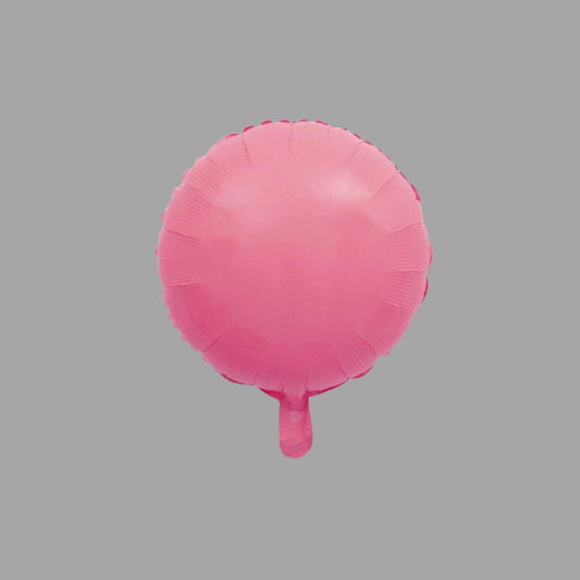 Folienballon Rund Rosa