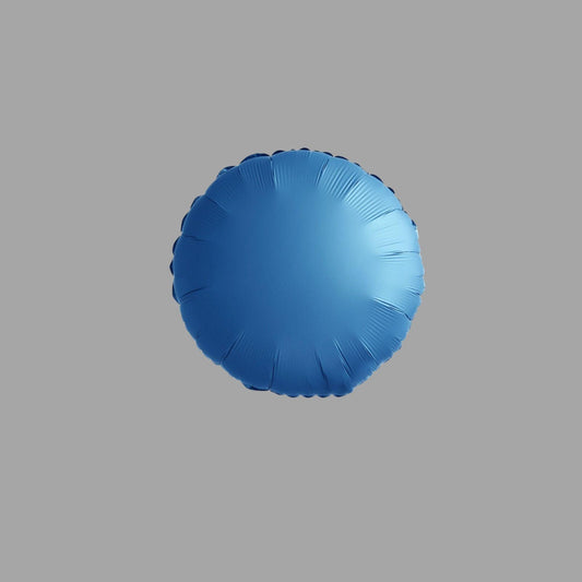 Folienballon Rund Blau