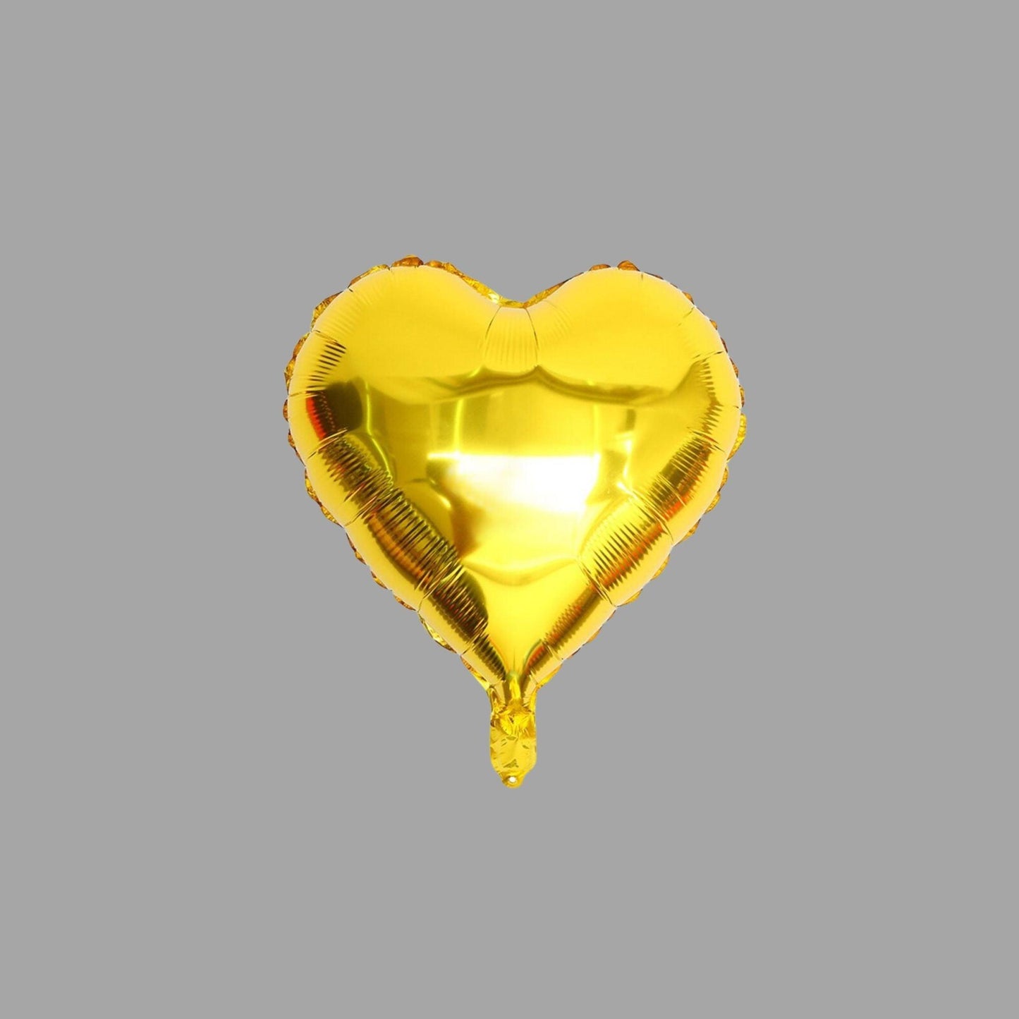 Folienballon Herz Gold