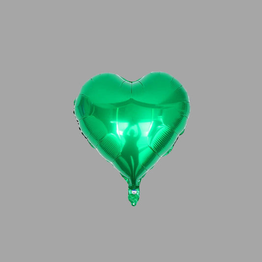 Folienballon Herz Grün
