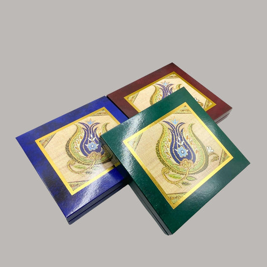 Plakette mit edlem Schriftzug in Geschenkbox