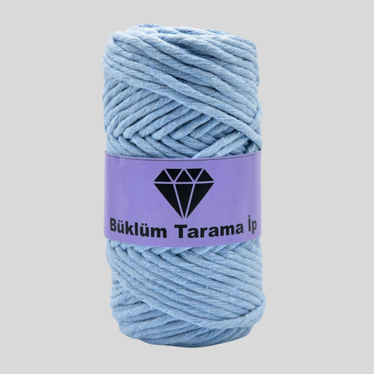 Baumwollgarn Pastellblau