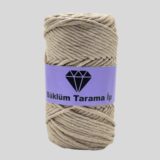 Baumwollgarn Naturbeige