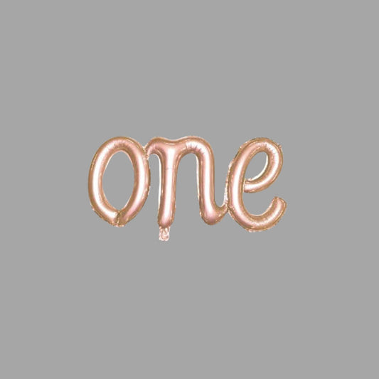 Wanddeko "One" Kupfer