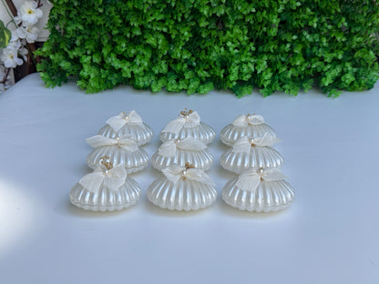 Muschelkerze – Stilvolle Deko- und Geschenkidee im Meeresstil ( für 50 Gäste )