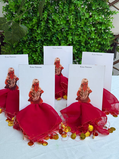 Halay-Tuch Karte Rot
