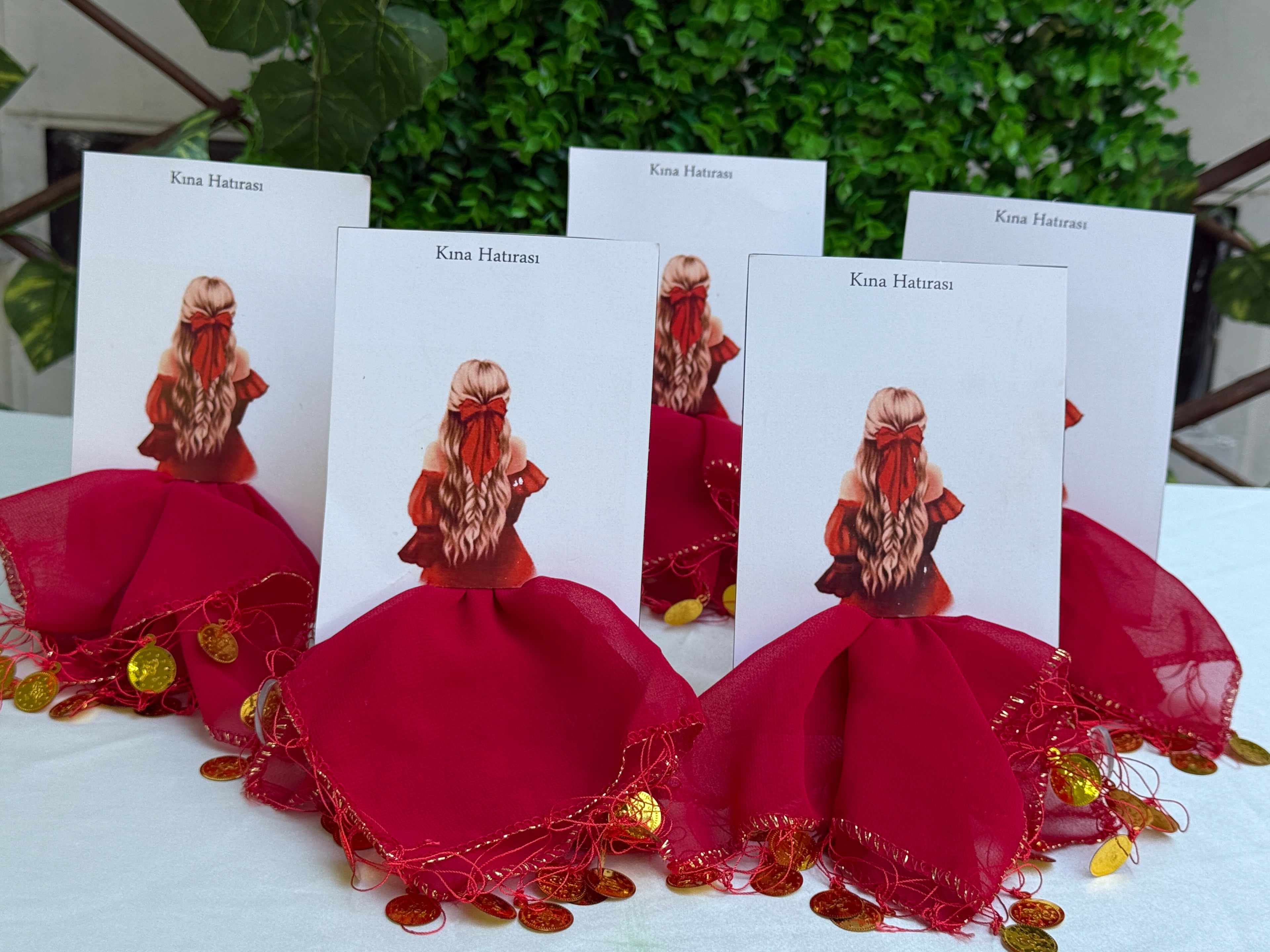 Halay-Tuch Karte Rot