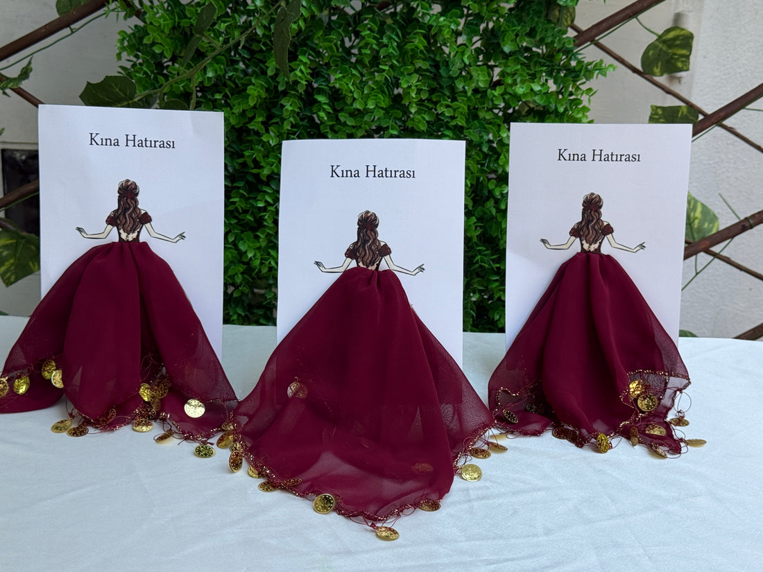 Halay-Tuch Karte Bordeaux