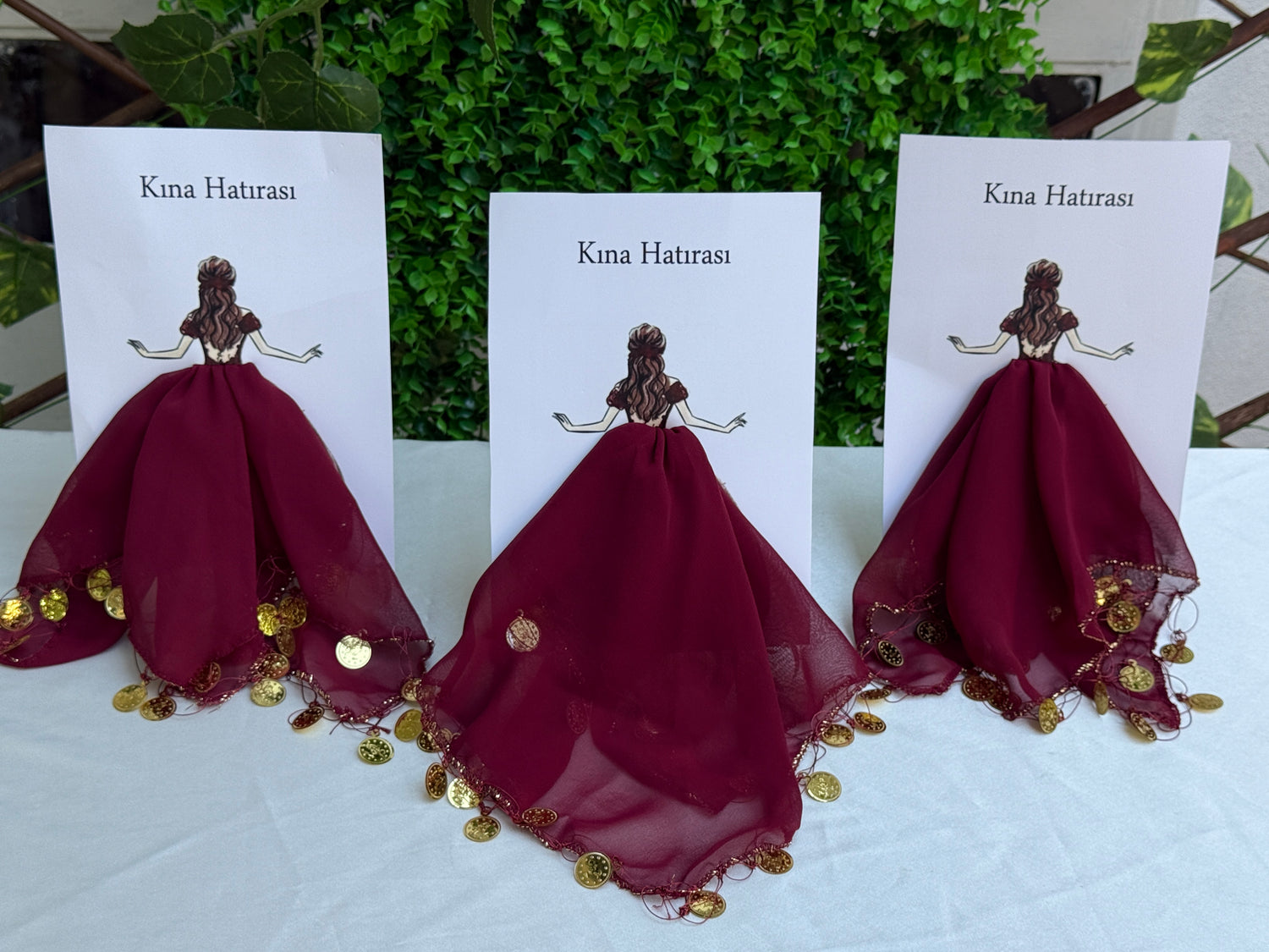Halay-Tuch Karte Bordeaux