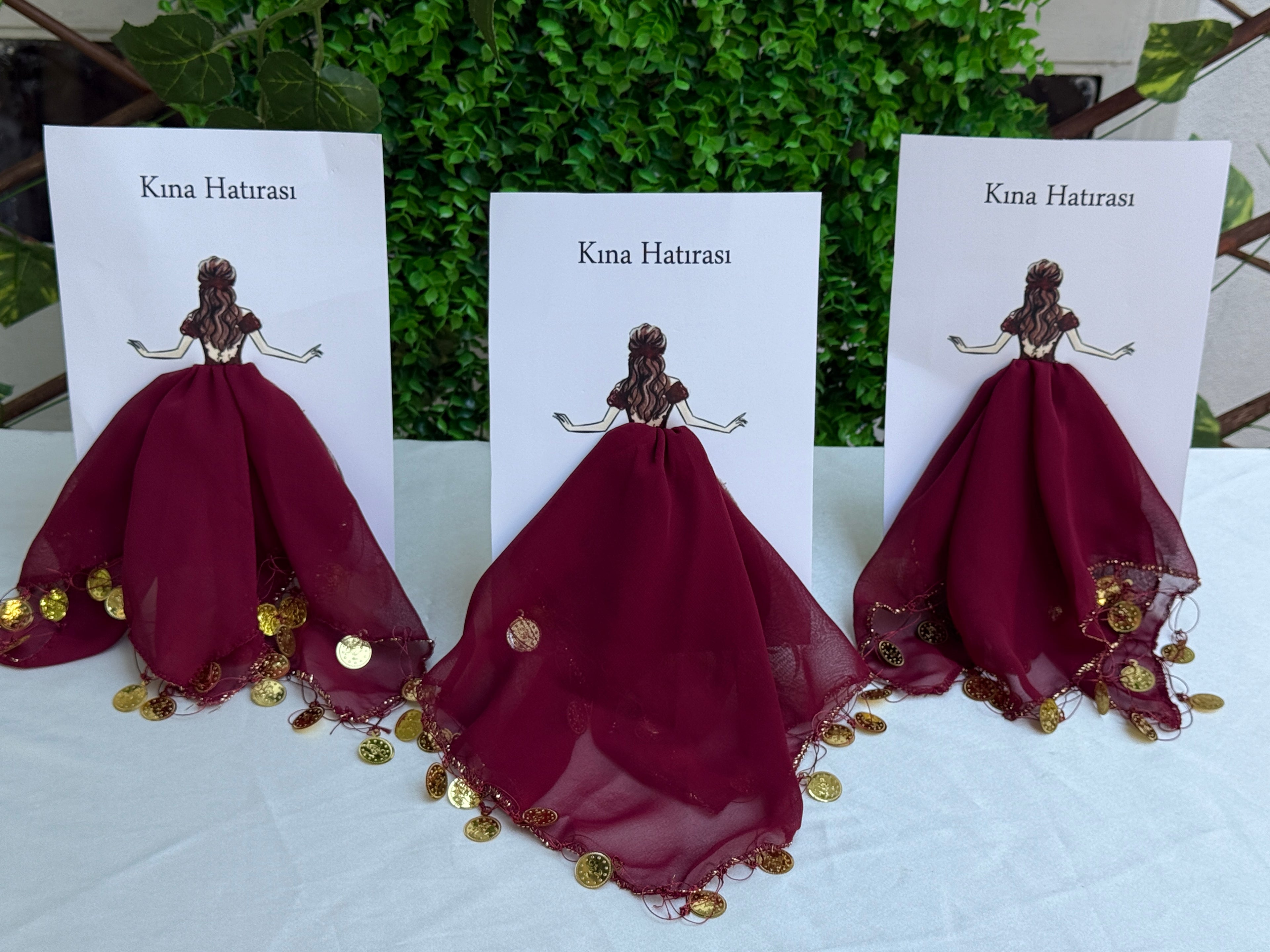Halay-Tuch Karte Bordeaux