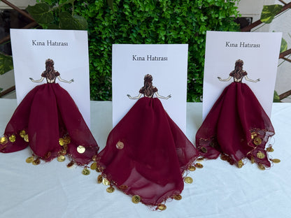 Halay-Tuch Karte Bordeaux