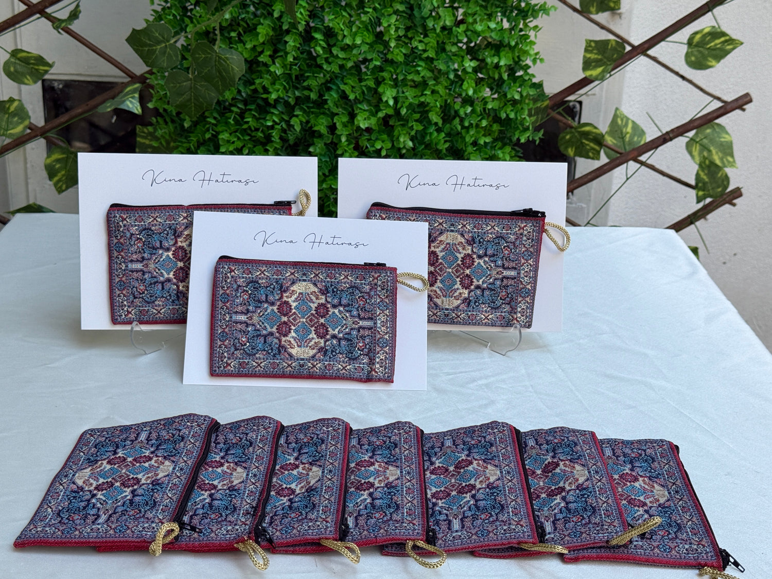 Make-Up Tasche Orientalisch mit Karte