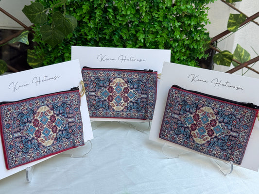 Gastgeschenk Set Orientalische Stofftäschchen mit Kärtchen (für 50 Gäste)