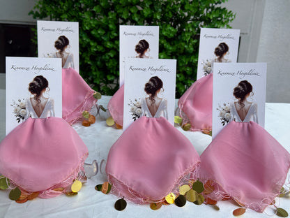 Halay‑Tuch Karte Rosa