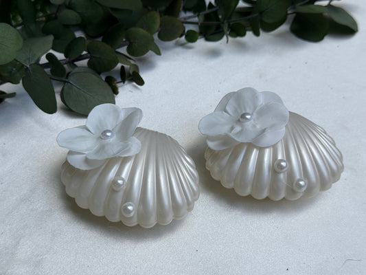Gastgeschenk Set Austernmuschel Kerze (für 50 Gäste)