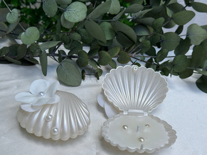 Gastgeschenk Set Austernmuschel Kerze (für 50 Gäste)