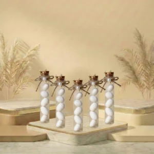 Perlenverzierte Röhren-Hochzeitsgeschenke