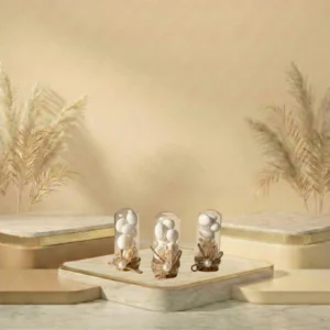 Umgekehrte Röhre - Hochzeitsgeschenke mit Perlenverzierung