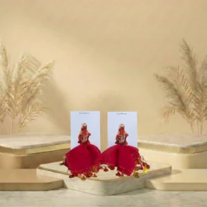 Kartlı Şifon Halay Mendili - Model 1