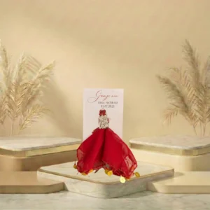 Gekrempeltes Chiffon Halay Taschentuch - Modell 4